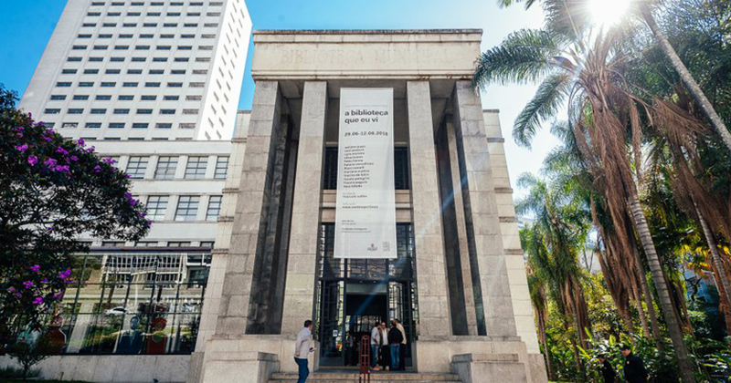 fachada biblioteca mário de andrade