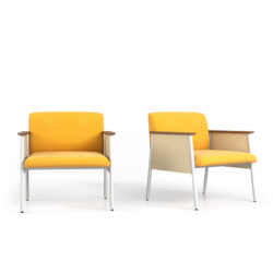 Poltrona para ambientes corporativos