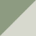 acabamento na cor verde e cinza elefante