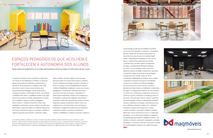 Conteúdo Maqmóveis no Anuário 2026 da Revista Projeto